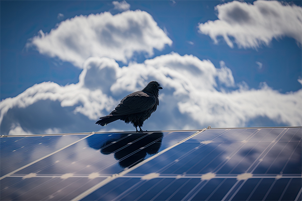 Bird Control_Solar panel bird proofing